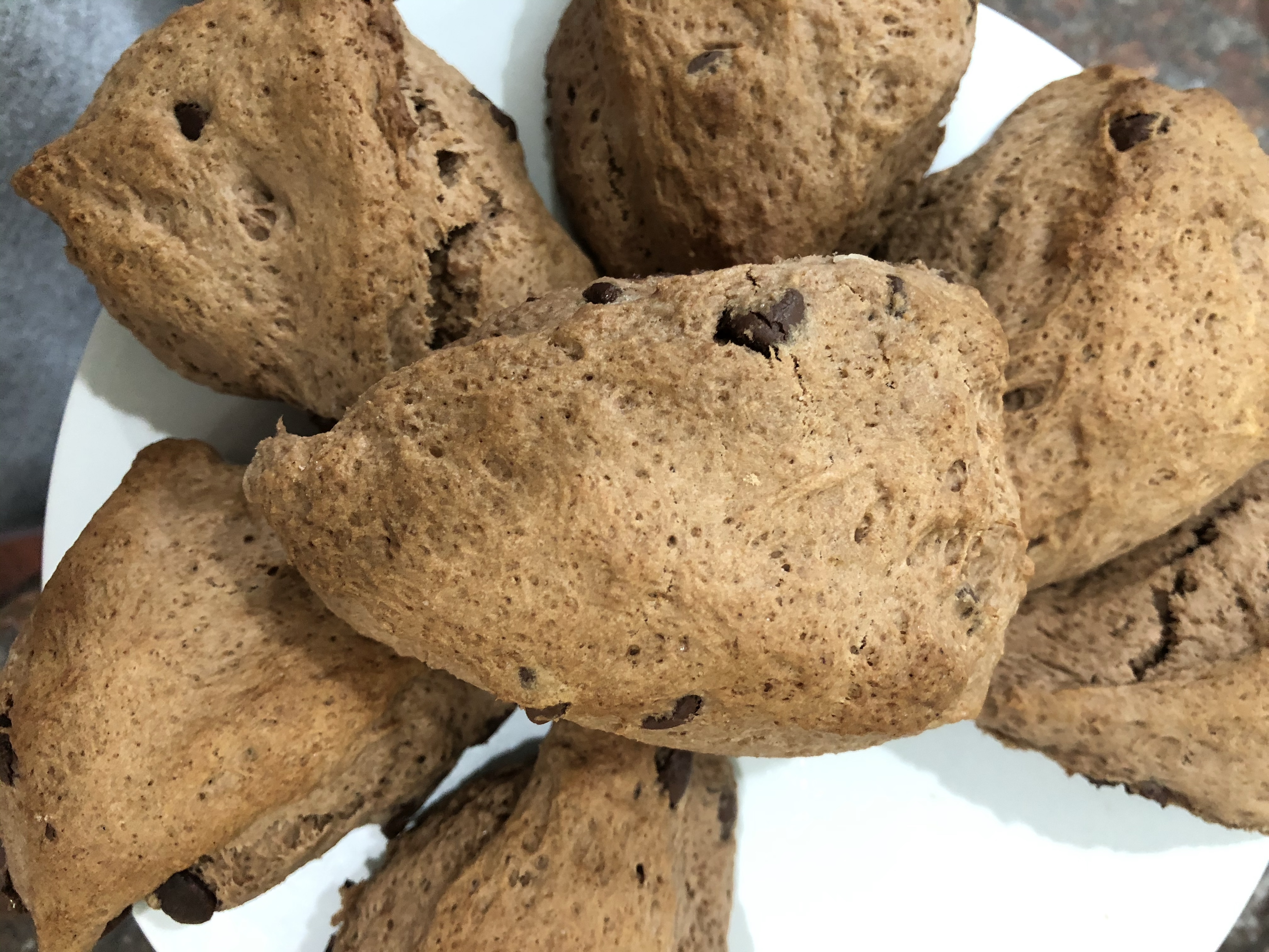 Chocolate Chocolate Chip Scones Recipe