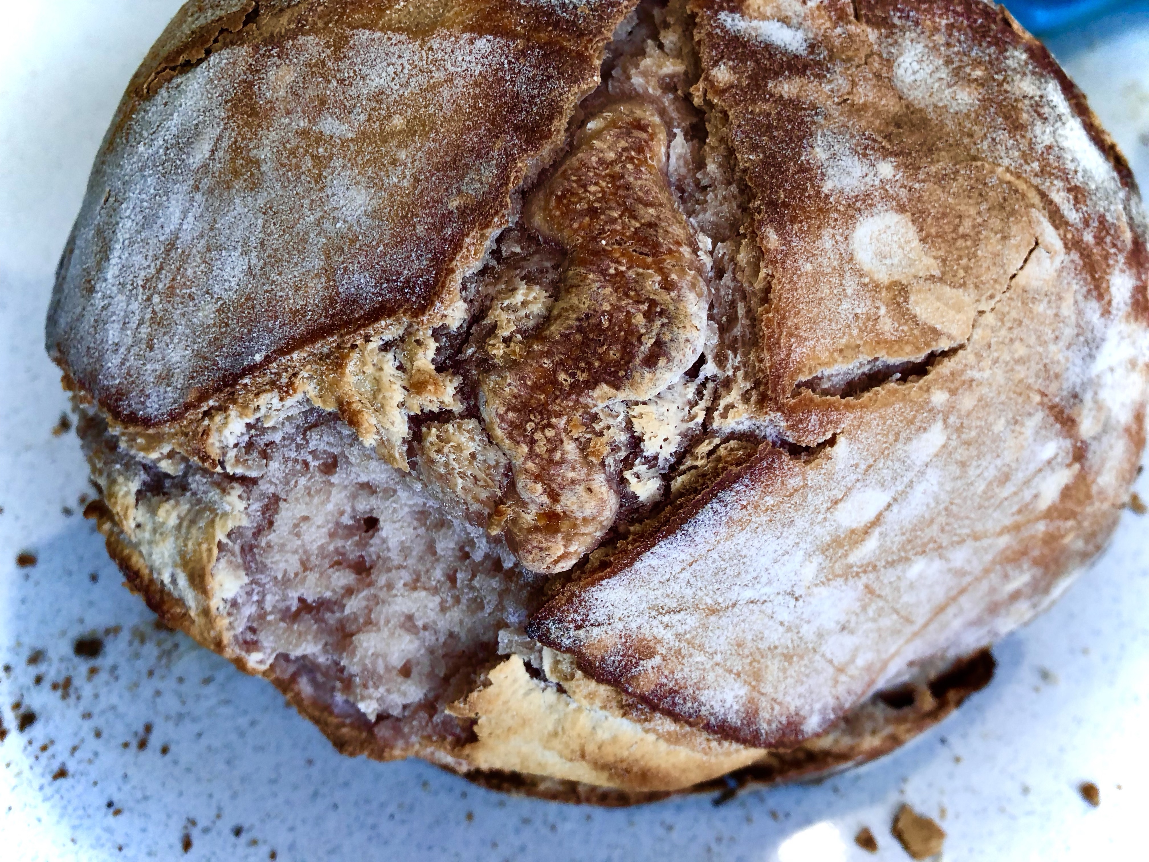 All Natural Purple Sourdough Bread